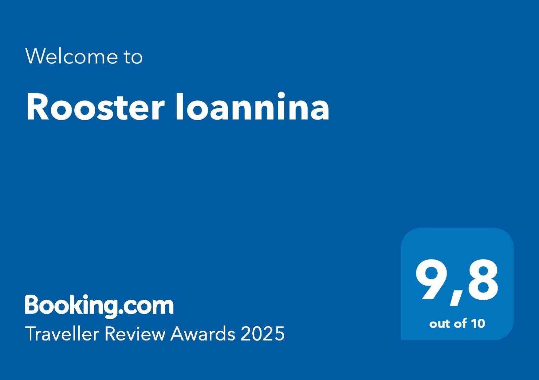 Rooster Ioannina Lejlighed Eksteriør billede
